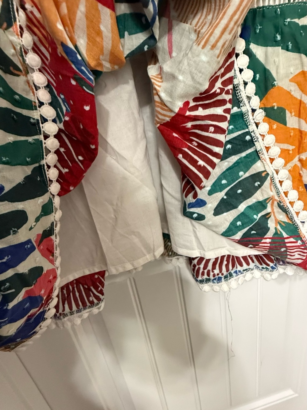 Farm Rio White Macaw Dress XL - Picture 5 of 8